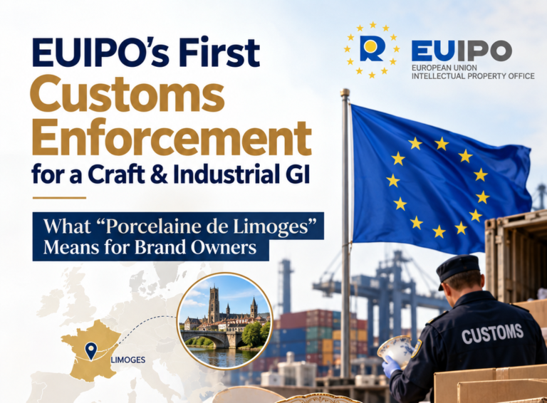 EUIPO’s First Customs Enforcement for a Craft & Industrial GI What “Porcelaine de Limoges” Means for Brand Owners